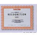 Custom Certificate (1 Color)